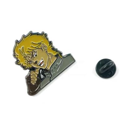 China Worldwide Popular Anime Badge Custom Pin High Quality Anime 2022 Gold Metal Pin for sale