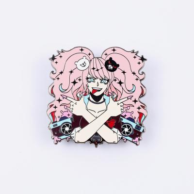 China Global Wholesale Custom 2d/3d Metal Fashion Anime Character Badges Lapel Pins for sale