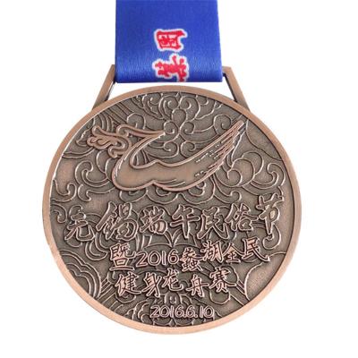 China Custom high quality 3D metal marathon sport medal from commercial display manufacturer for sale