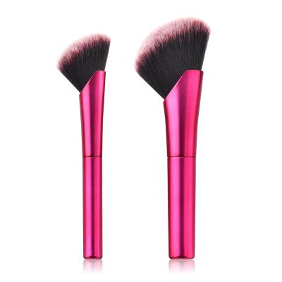 China 2Pcs New Arrival Makeup Brush Skin-Friendly Gift Set Portable Cute Vegan Makeup Brush Face Powder Cruelty Free Brushes for sale