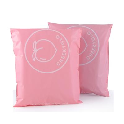 China shoes & Neon Pink Clothing Management Mailing Bags Eco Friendly Custom Clear Plastic Big Package Package for sale