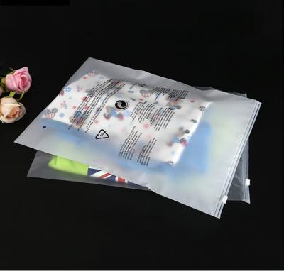 China Promotion Suit Soft Packing Waterproof CPE Zipper Grinding Bag for sale