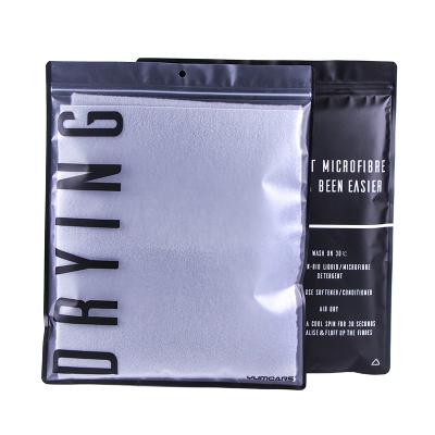 China CLOTHING customized transparent Matt Clothing Packaging opp plastic self seal pouch Amazon branded polybag zipper bag for sale