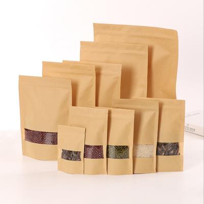 China Custom Printed Moisture Proof Paper Ziplock Pouch Packaging Food Grade Cookie Food Packaging Bag for sale