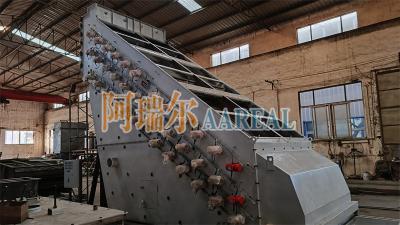 China 1~2 Decks 2000*5000mm Large Capacity High Frequency Screen Vibrating Sieve Screening Machines For NPK Chemical Fertilizer With High Speed Vibration 3000~3600 RPM en venta