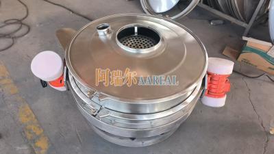 Chine Stainless Steel 400mm~2100mm 1~2 Decks Low Profile Flow Thru Inline Vibrating Control Sieve Vibro Sieve For Chocolate Powder With Double Motors à vendre