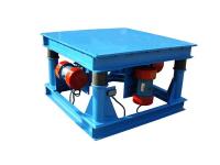 Chine Plateforme de tremblement de table à moteur électrique à pont plat pour machine à moules de béton à vendre