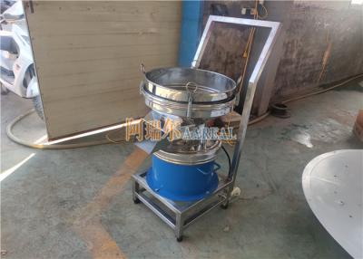 China Small Size High Efficiency 450mm Noiseless Stainless Steel 304 Vibrating Filter Sieve For Filtering Hot Soybean Milk for sale