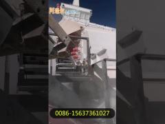 30TPH 3000~3600 RPM High Frequency Screen For Marble Sand Calcium Carbonate