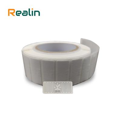 China 860-960MHz chip u8 chip antenna clothing label printable UHF rfid passive tag for sale