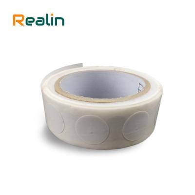 China Printable popular round small HF rfid tag nfc tag215 sticker 25mm for sale