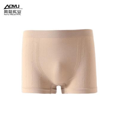 China Wholesale Breathable Cotton Boxer Shorts Mens Customized Boxer Shorts 95% Cotton Breatheable Men Underwear Boxer Briefs for sale