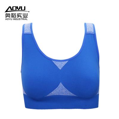 China Factory new seamless underwear Shantou fashion customized sexy sports yoga seamless bra for sale