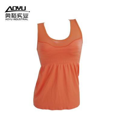 China Wholesale Seamless Sports Seamless Fitness Underwear Women Yoga Sexy Tank Tops for sale