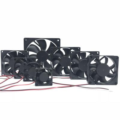 China Hotels New High efficiency 3 4 5 6 7 8 9 12 cm air volume DC Brushless 12V 24V Axial Flow Fans for the power supply Cooling fan for sale