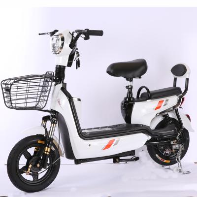 China Steel China Quality 350W 48V Mini Electric Bike with 14