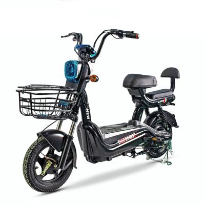 China Steel 350W48V Chinese urban leisure bicycles Electric bicycles to work daily and other transportation for sale