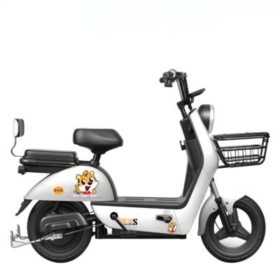 China Steel Factory direct sales of two-person city work leisure daily travel two-wheeled electric bicycle for sale