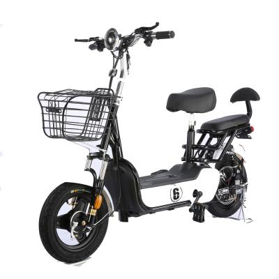 China Steel 48V 350w Light and small city two-wheeled electric vehicles for sale