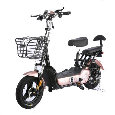 China Steel China cheap wholesale electric bicycle 48V 350W electric bicycle for sale