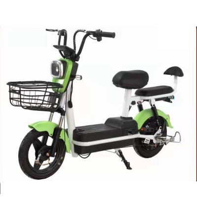 China Steel Factory sales of electric bicycles 48v 60v 350w electric bicycles Convenient electric city bicycle scooter for sale