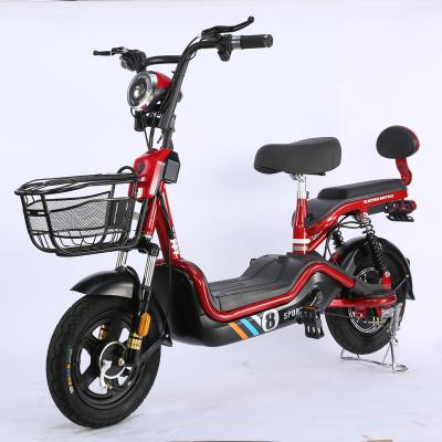 China Steel Hot Selling 48v 12ah Carbon Steel Classic Electric Bicycle 2 Wheel Electric City Bike for sale