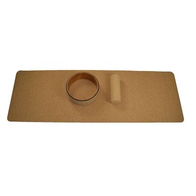 China Eco-Friendly Yoga Workout Exercise Mat High Quality Waterproof Durable Cork for sale