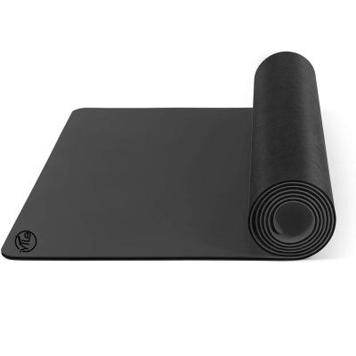 China Natural Rubber Waterproof Non Slip Circle Yoga Mat Eco Friendly Natural PU Leather Rubber for sale