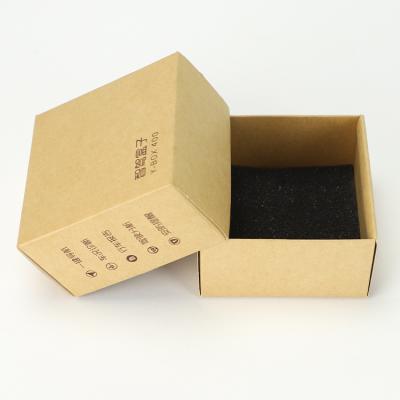 China Recycled Materials Custom Car Accessories Packaging Box Square Corrugated Electronic Products Packing Shipping Carton for sale