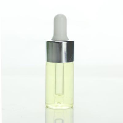 China Eco-friendly Custom Round Cylinder Glass Dropper Essential Oil Bottles For Skin Care for sale