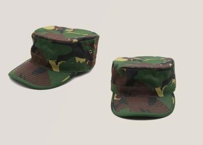 China Outdoor Army Camo Cap 1 Panels Convenient Rear Open Design For Military Training for sale