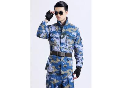 China Multi Pocket Double Buckle Army Military Uniforms For Men Anti - Wrinkle Durable for sale