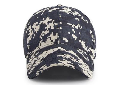 China 6 - el casquillo/el frente de Camo del ejército del ojal de la prenda impermeable de la lona del panel curvó la gorra de béisbol en venta