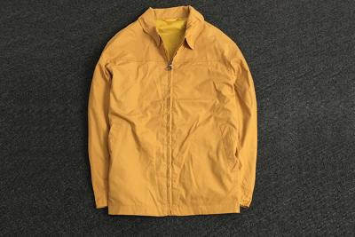 Chine Veste jaune durable classique de manteau de polyester surdimensionnée/vestes occasionnelles des hommes à vendre