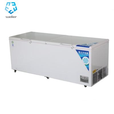 China Single-temperature Deep Freezer Fridge Refrigerators and Bottom Freezers Freezer Fridge for sale