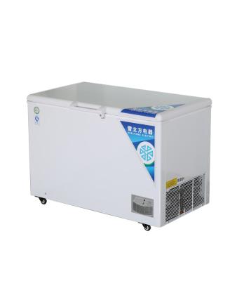 China 398L Single-temperature High Quality Single Temperature Freezer Freezer Top Open Chest Refrigerator for sale