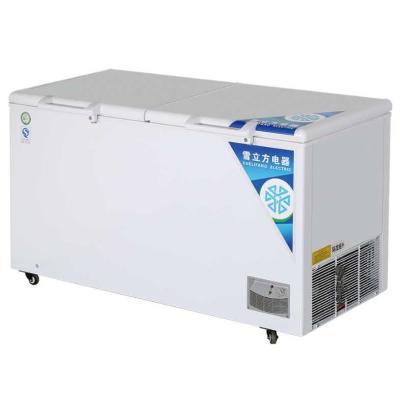 China Single-Temperature Cooling Freeze Refrigerator Restaurant Supermarket Fefrigeration Equipment Chest Freezer For Frozen Food for sale