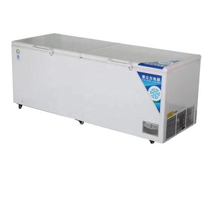 China Single-temperature 398L-1388L Large Capacity High Quality Single Temperature Top Open Refrigerator for sale