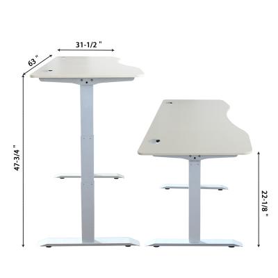 China Electric Furniture Commercial Height Adjustable Table Sit Lifting Rack Desk For Office for sale