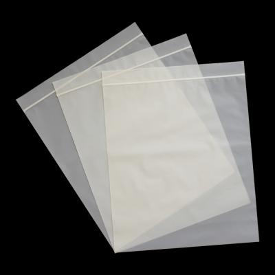 China 100pcs Biodegradable Plastic Ziplock Plastic Bolsas Packing Bags Pouches Envases Pouches Cosmetic Apparel Garment Sachets for sale