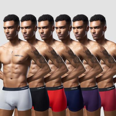 China Comfortable Seamless Modal Mens Boxers Underwear Briefs Antibacterial Skin Friendly for sale