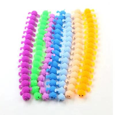 China Relaxation Squirming Sensory Toys Assorted Colors Therapy Stretchy Strings Noodles For Kids Children Adults for sale