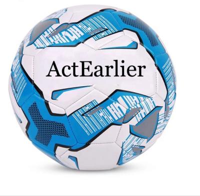 China ActEarlier Official size#5#4#3#2#1 PVC/TPU/PU Official Size#5#4#3#2#1 Foot Ball Durable Leather Soccer Ball With Custom Logo for sale