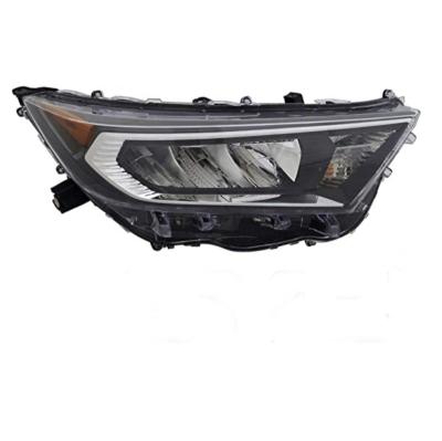 China To Light Auto Replacement Parts For 2019 2020 Toyota RAV4 LE XLE Headlight Headlight Assemblies Chrome Pair Left Hand RH for sale