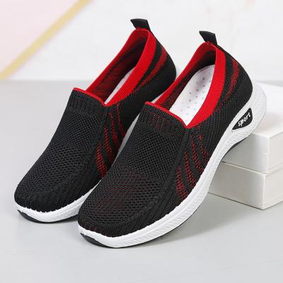 China Light Slip On Breathable Mesh Walking Shoes, Women Fashion Sneakers Ease, Women Walking Shoes Slip On Light Weight for sale