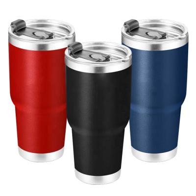 China New Design Disposable Double Wall 18/8 Stainless Steel Outdoor Design Custom Eco Friendly Travel Mug for sale