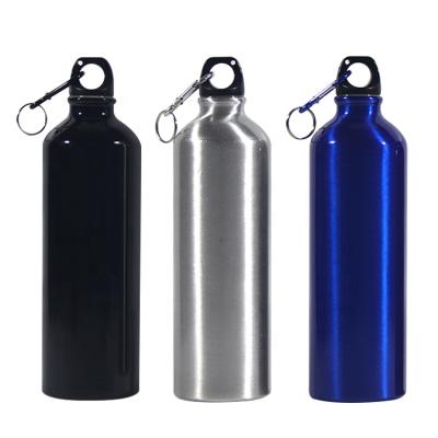 China Customized Customized Single Wall Portable Aluminum Water Bottle Leak Proof Sports Logo Sublimation Water Bottle Blanks for sale