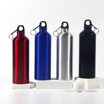 China Curved Sustainable Factory Customized Large Drinking Flask Lighting Sleeve Sports Single Wall Portable Aluminum Water Bottle for sale