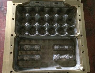 China CNC Processing Egg Carton Tray Mould / Pulp Molding Dies With Bronze Material for sale