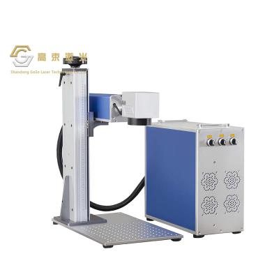 China Portable Automated Loading Laser Marker 20w 30w 50w Raycus Fiber Laser Marking Machine Qr Code Laser Engraving Machine for sale